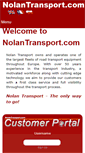 Mobile Screenshot of nolantransport.com